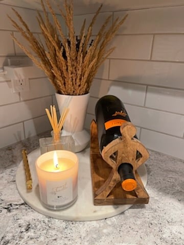 Tabletop Wine Bottle Holder